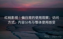 红桃影视｜偏日常的使用观察：访问方式、内容分布与整体使用感受