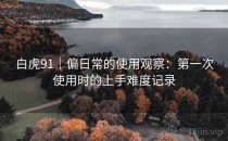 白虎91｜偏日常的使用观察：第一次使用时的上手难度记录