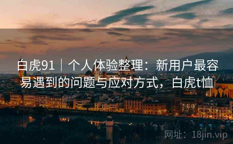 白虎91|个人体验整理:新用户最容易遇到的问题与应对方式,白虎t恤 第2张 白虎91|个人体验整理:新用户最容易遇到的问题与应对方式,白虎t恤 第2张