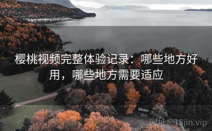 樱桃视频完整体验记录：哪些地方好用，哪些地方需要适应  第1张