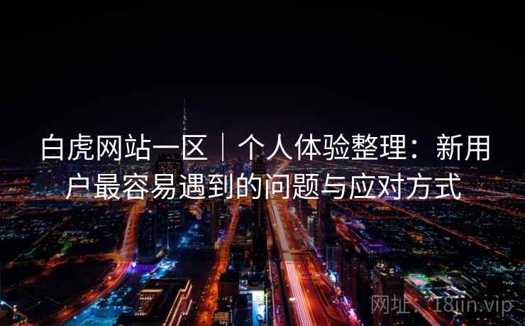 白虎网站一区｜个人体验整理：新用户最容易遇到的问题与应对方式  第2张