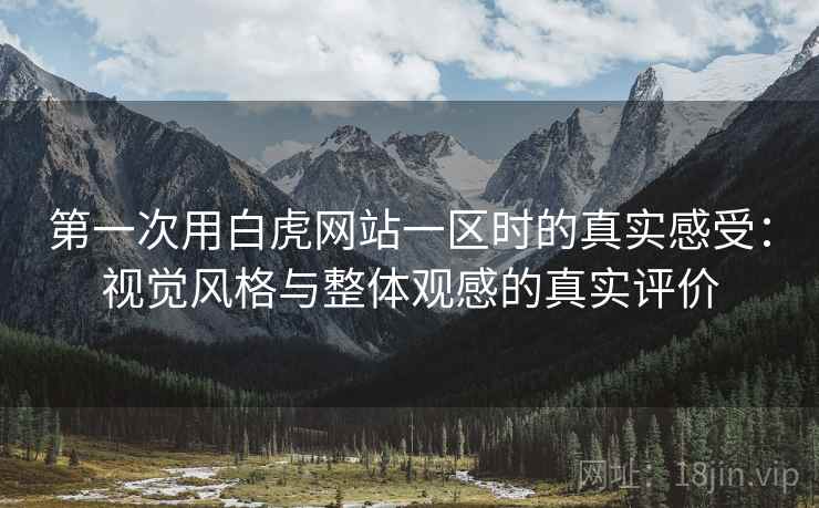 第一次用白虎网站一区时的真实感受：视觉风格与整体观感的真实评价  第2张
