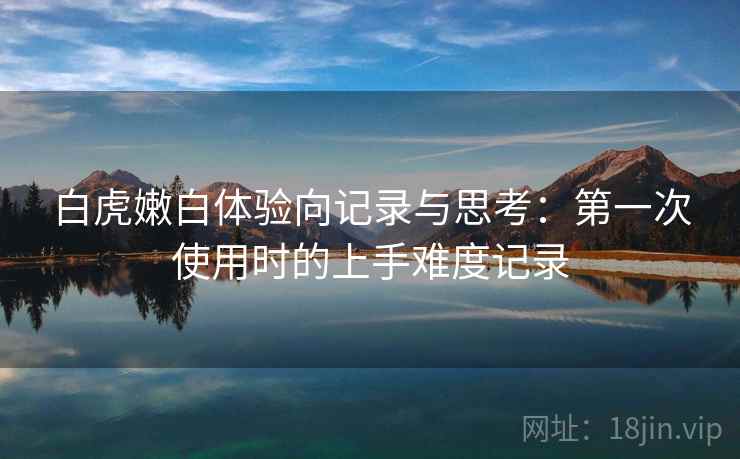 白虎嫩白体验向记录与思考：第一次使用时的上手难度记录  第2张