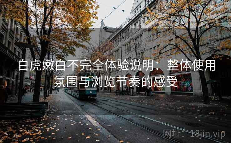 白虎嫩白不完全体验说明：整体使用氛围与浏览节奏的感受  第1张